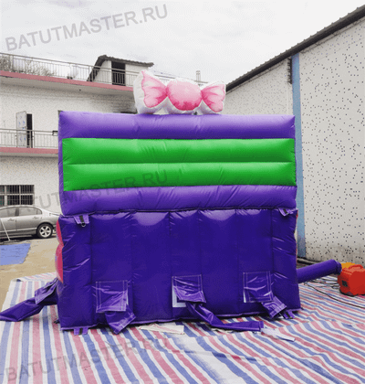 B-15157 Надувная горка "Сладкий замок 3"