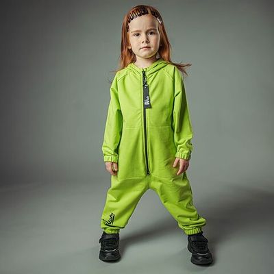 Bb team lightweight jumpsuit - Lime