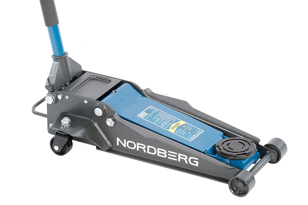 NORDBERG (N32034) Домкрат супернизкий подкатной, г/п 3 тонны