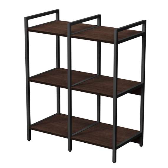 10ССД.3.400 Стеллаж средний двойной 3 полки, узкий (780*400*952)