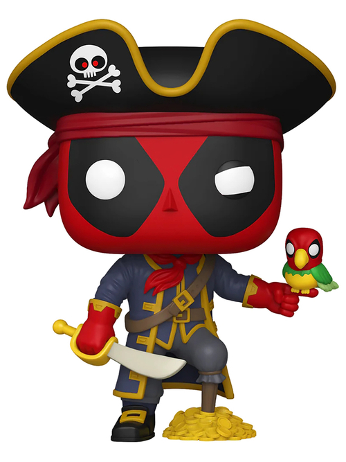 Фигурка Funko POP! Plus Bobble Marvel Deadpool Lit Cls Deadpool As Long John Silver (1493) 83986