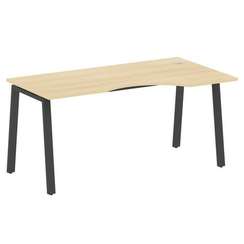 Метал Систем Стол криволинейный правый на А-образном м/к БА.СА-1 (R)  1600*900*750