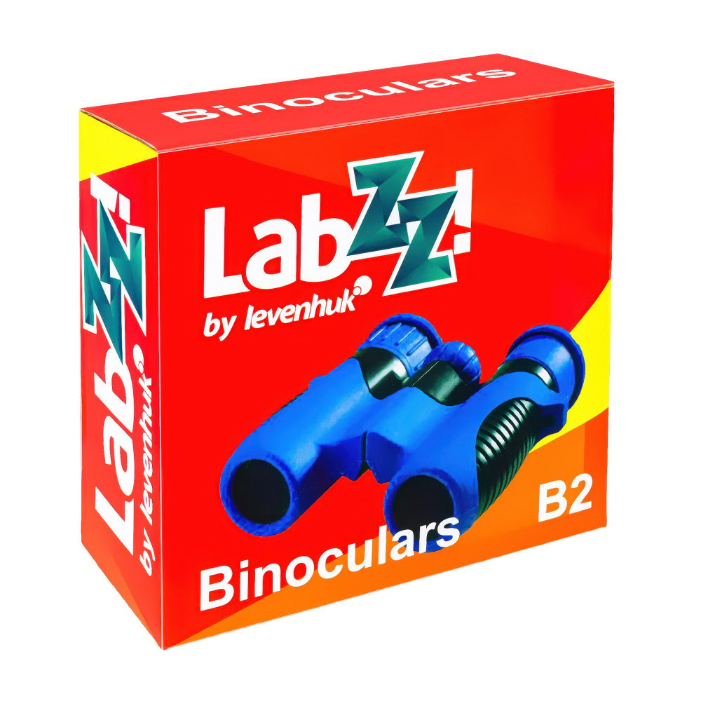 Бинокль Levenhuk LabZZ B2 Blue Wave— упаковка