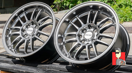 Комплект дисков Rays 15x7/8 et35/25 4x100/4x114.3