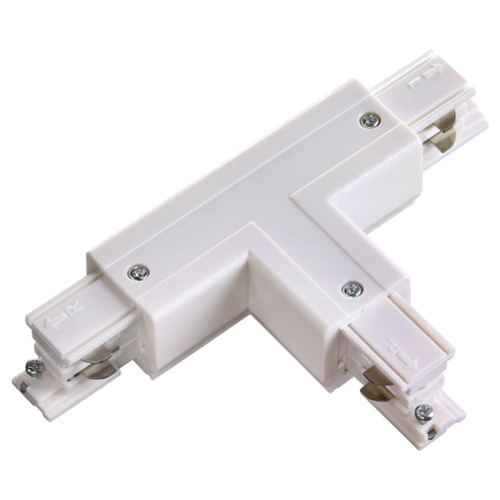 135054 PORT NT19 033 белый Соединитель "Т" правый внешний с токопроводом для трехфазного шинопровода