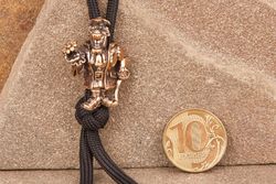 Бусина на темляк Доктор от мастерской Крымская бронза