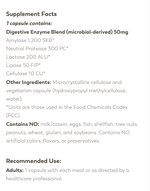 Digestive Enzymes 180 capsules