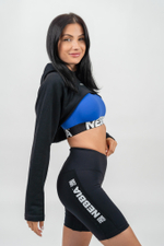 Кофта DESIGNER CROPPED HOODIE GYM TIME 259 Черная