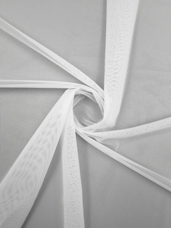 Сетка эластичная белая мелкая ячейка отрезом 75х50 см (Турция)