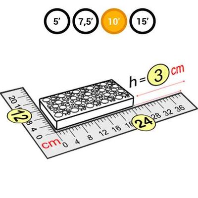 Крышка оранжевая для GigaBloks Outdoor