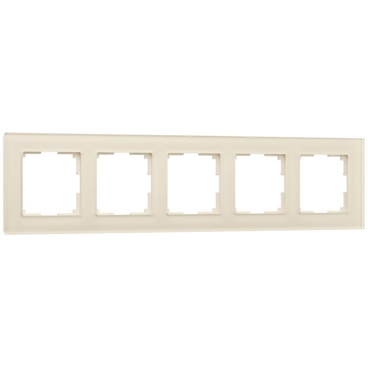 Рамка на 5 постов Werkel Favorit молочный W0051141 4690389183461