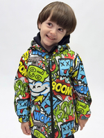 Парка демисезонная мембрана для мальчика 4-9 лет Милашка Сьюзи