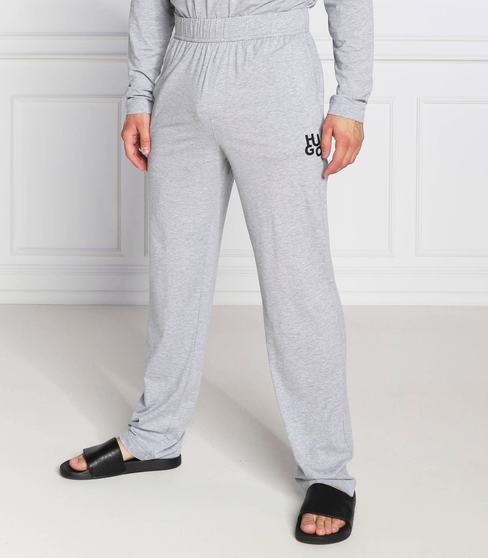 пижамы tagged long set Hugo Bodywear - серый(50478927)