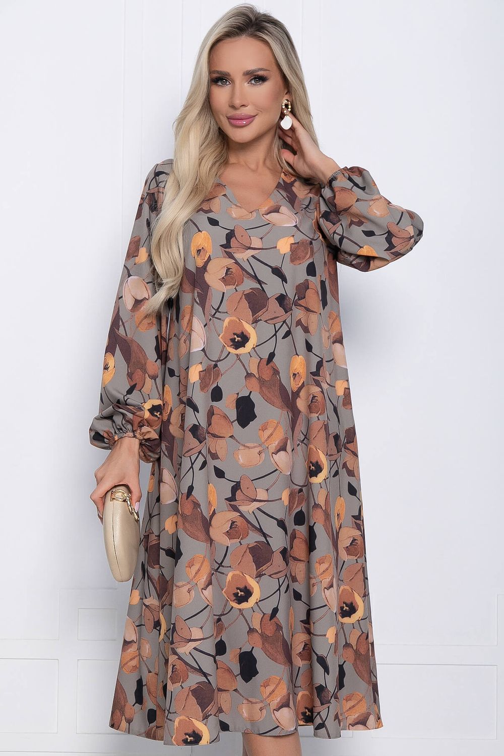 Платье Мое любимое платье НЬЮ (коричневое) П10805 LT Collection