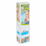 Каркасный бассейн 244х51 см Intex 28205, круглый семейный бассейн для дачи Metal Frame 1828 л