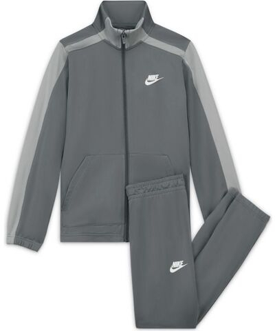 Костюм теннисный Nike Swoosh Poly Tracksuit U - smoke grey/lt smoke grey/white