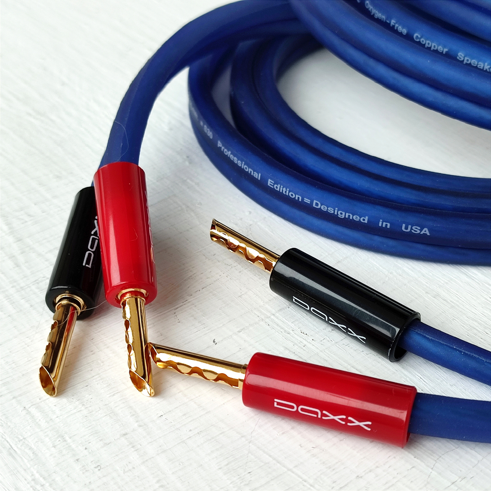 DAXX S31p Акустический кабель 11AWG (4.0мм.кв) из бескислородной меди -готовая пара-