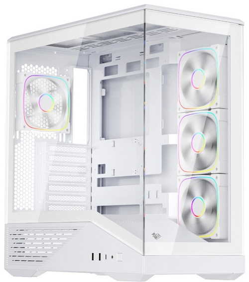 Корпус 1STPLAYER GM7-WH-3FN7R-W-1FN7-W белый