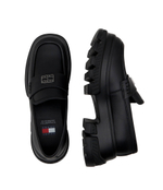 Кожаные лоферы chunky Tommy Jeans - черный(EN0EN02504)