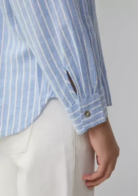 Полосатая блузка из льняной смеси s.Oliver