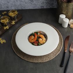 Тарелка глубокая 160 мл d 25 см h3,2 см для пасты   Noble [1]