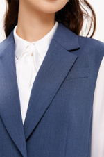 1940 Жилет женский (дымчато-голубой)