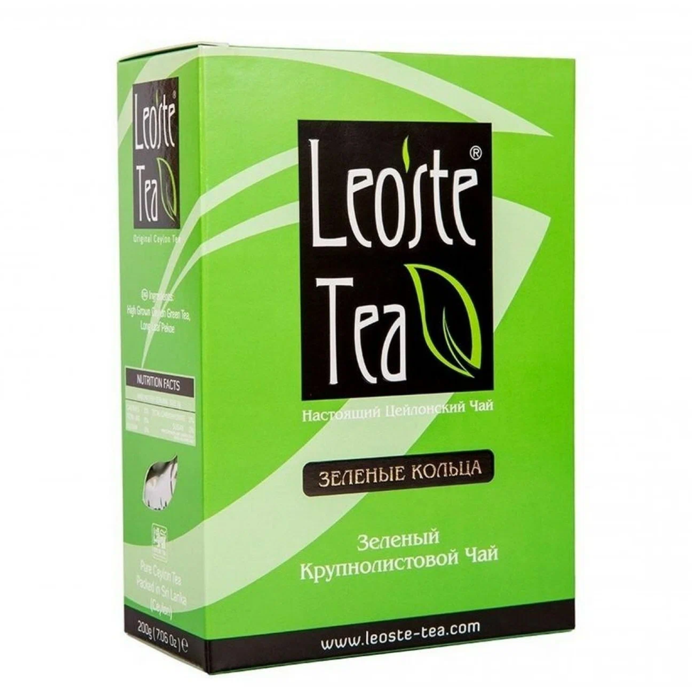 Чай зеленый Leoste Green Curls, 200 г