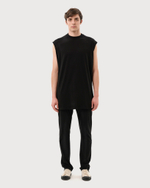 RICK OWENS DRKSHDW БРЮКИ ЧЕРНЫЕ LIDO BERLIN  DRAWSTRING