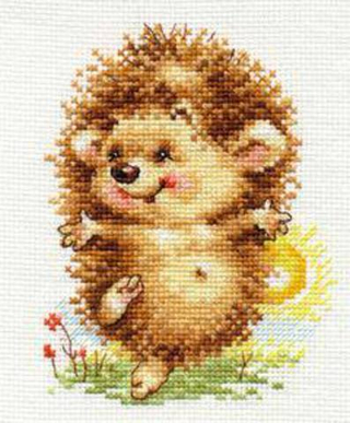 "Здравствуй,новый день!"-0-124  вышивка