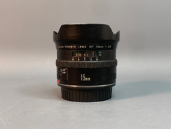 Canon EF 15mm f/2.8 царапины
