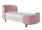 Кровать подростковая KIDI Soft размер L антивандальная ткань (розовый)