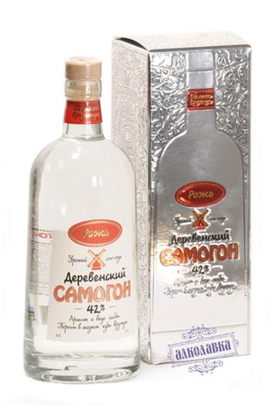 Натуральный Деревенский Самогон Рожь в п/у 42% 0,7