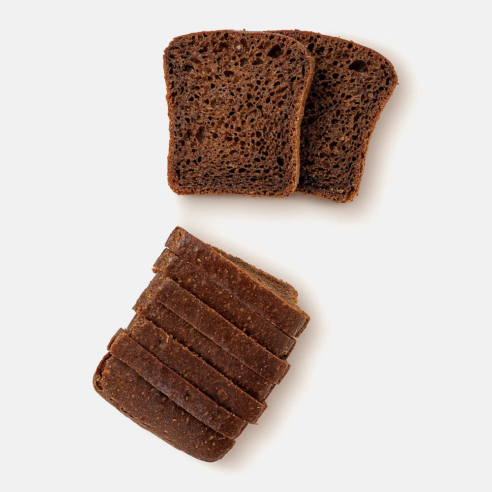 Хлеб из цельнозерновой ржаной муки нарезанный Уфимский хлеб 300г