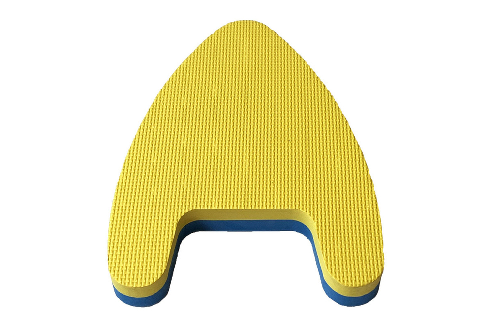 Доска для плавания с ручками двухцветная