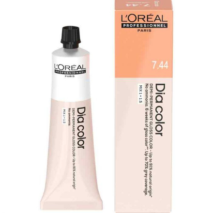 L'Oreal Professionnel Dia Color 7.44 Блондин медный 60 мл