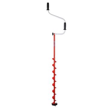 Ледобур ЛР-080 Спорт левое вращение, цельнотянутый шнек (LS-80LD-1) Тонар