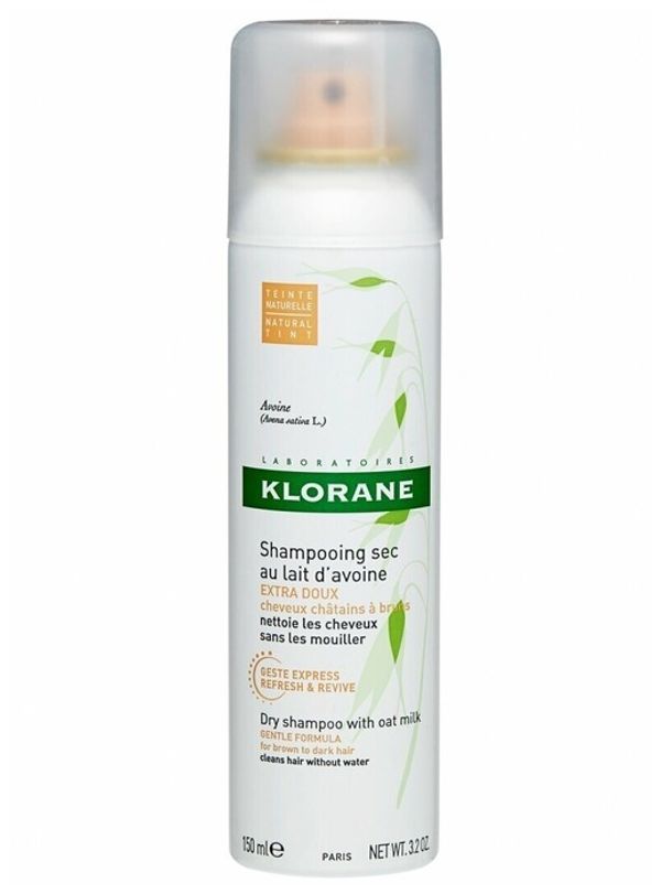 Klorane ОВЕС Шампунь сухой с оттенком для брюнеток