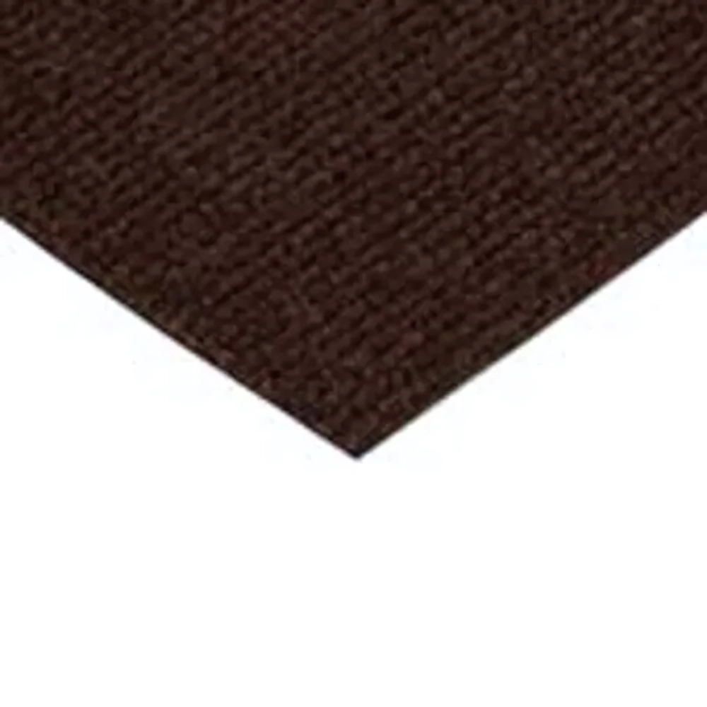 Коврик влаговпитывающий ребристый 120*150см»Nice»без борта,подложка ПВХ коричневый VORTEX/6