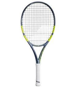 Детская ракетка Babolat Pure Aero Junior 26 Gen-9 - metallic dark forest/yellow
