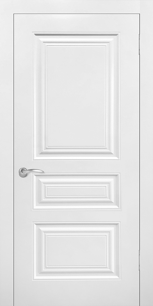 Межкомнатная дверь Вуаль / Цвет Белый / Двери Верда