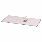 Папка-регистратор с мраморным покрытием, 70 мм, без уголка, синяя