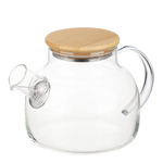 Чайник заварочный тм VETTA Эко, стекло, бамбуковая крышка, 1000мл