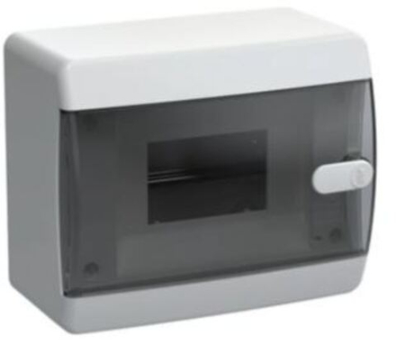 Корпус ЩРН-П-18 UNION Compact IP41 черн. прозр. дверь пластик. IEK UIC-KP12-N-18-41-K01