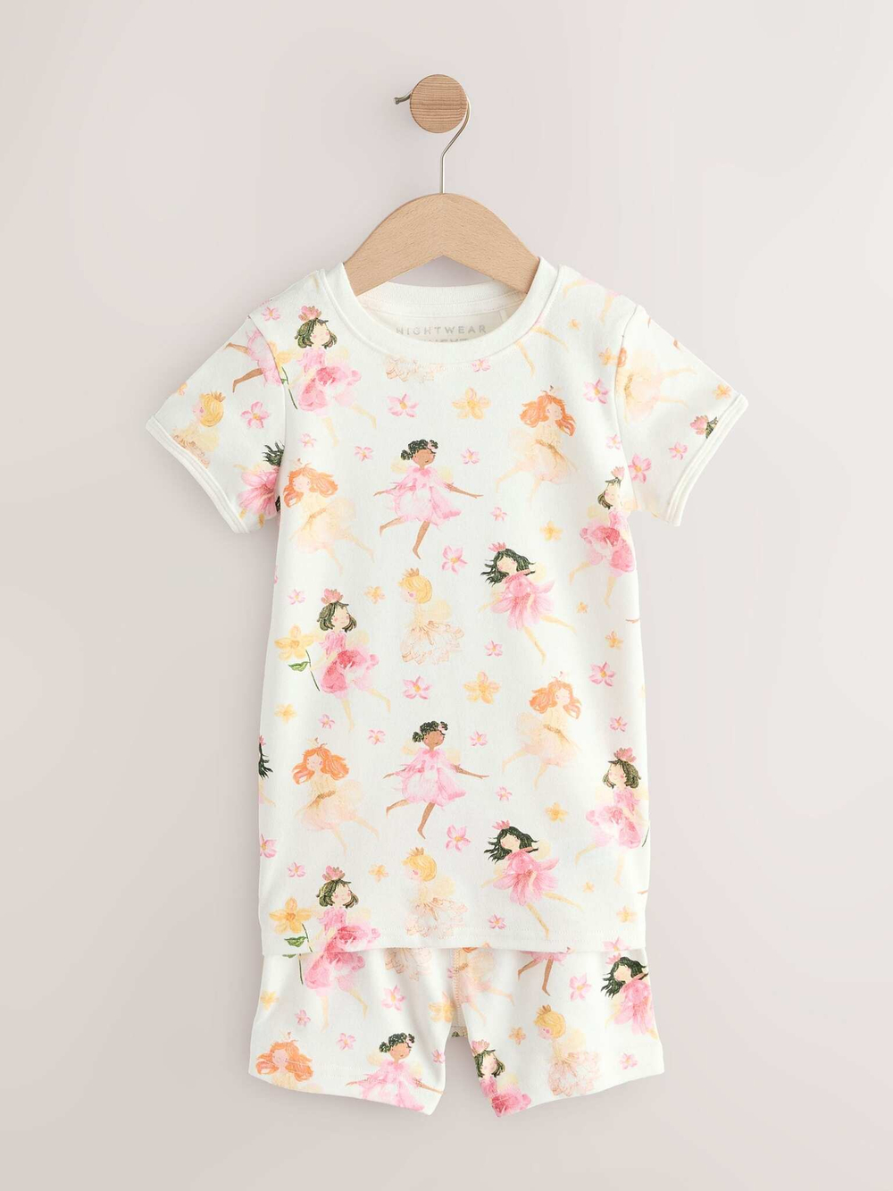 Пижама для девочки Next AF7-070, 3 шт., Бежевый, Розовый