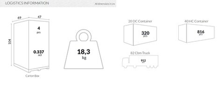 Стул прозрачный Siesta Contract Bee, прозрачный
