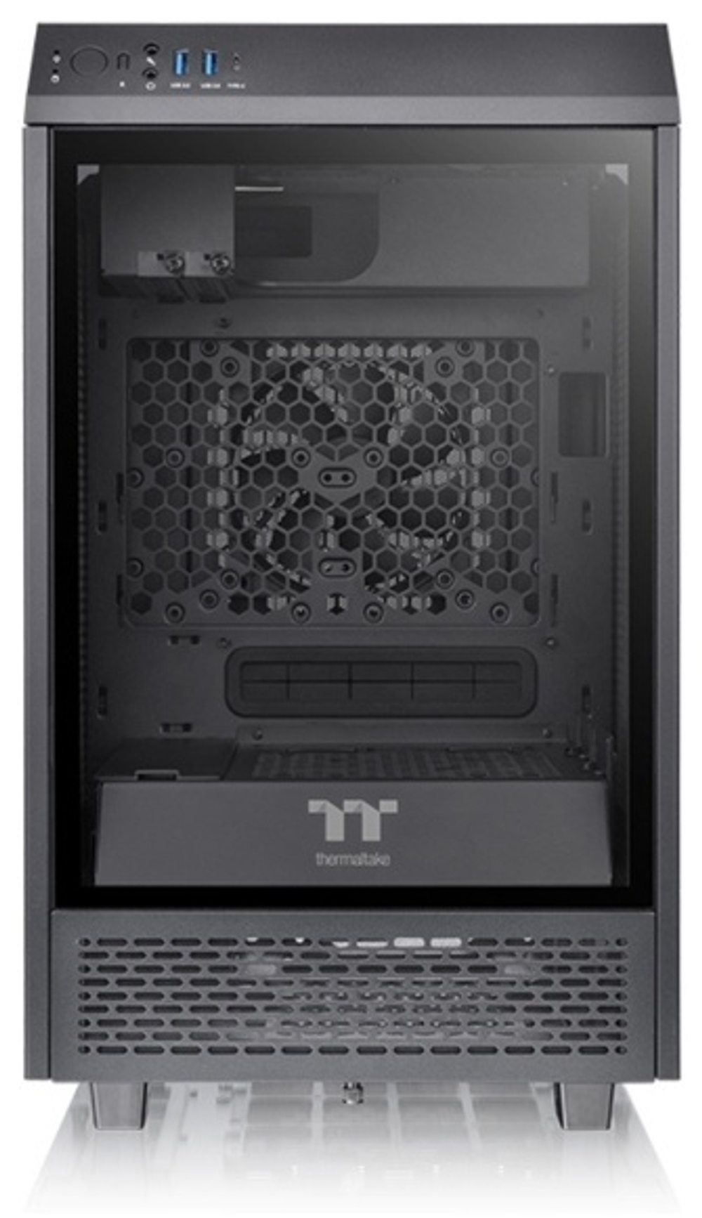 Корпус Thermaltake The Tower 100 CA-1R3-00S1WN-00 черный