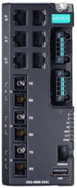 Коммутатор управляемый MOXA EDS-4009-3SSC-HV