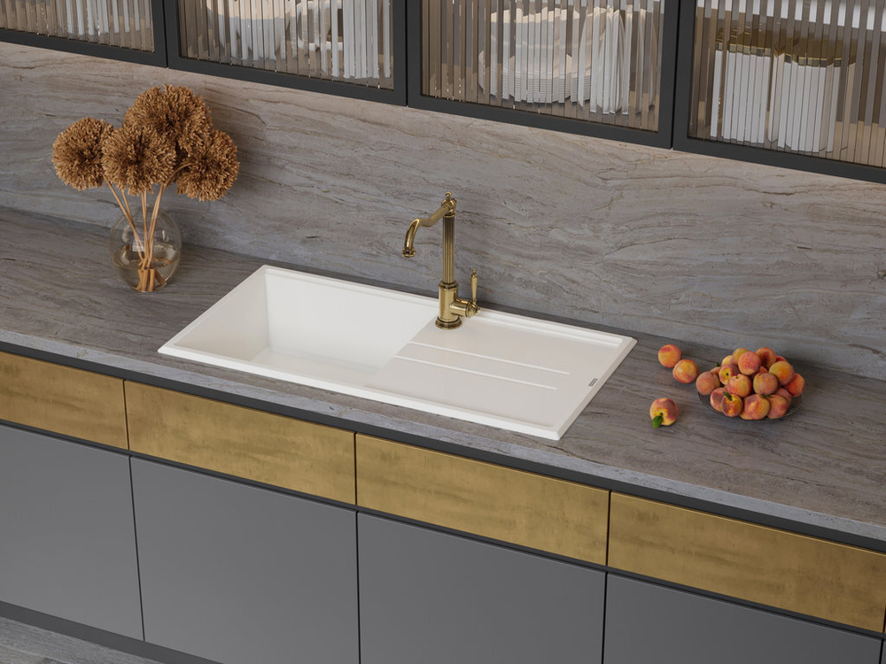 Мойка Omoikiri Tedori 100-BE Tetogranit | Ваниль