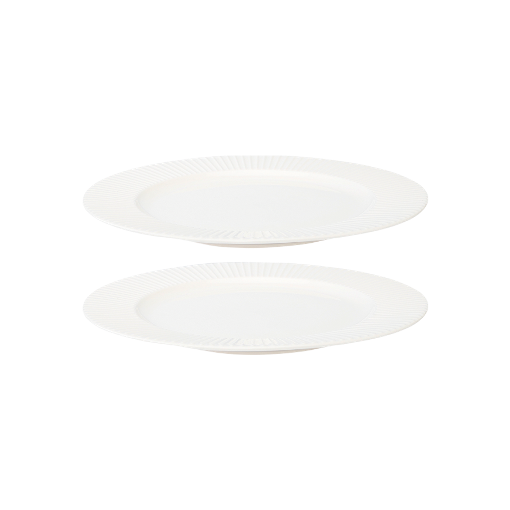 Набор тарелок Soft Ripples, Dual Glazing, Ø27 см, 2 шт
