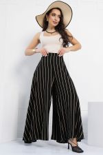 Брюки Камелия (черные/полоска) Б12964-13М LT Collection